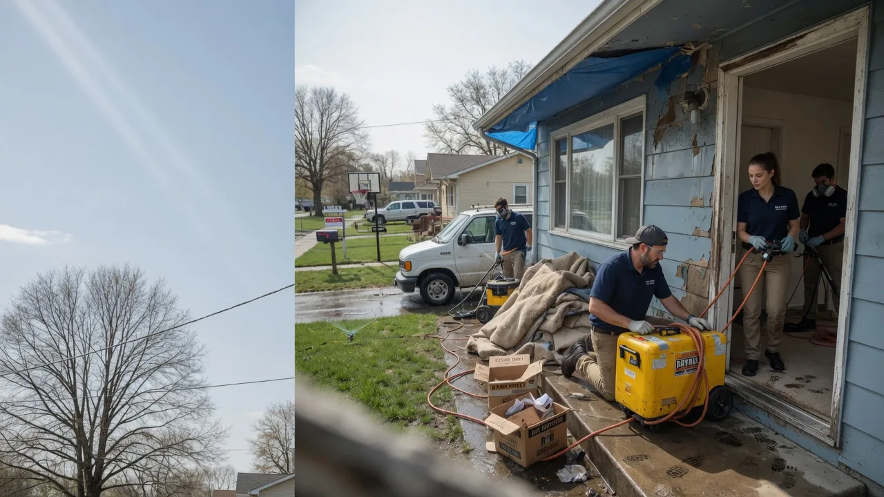 Basement Flood Cleanup in Crosby, PA near me